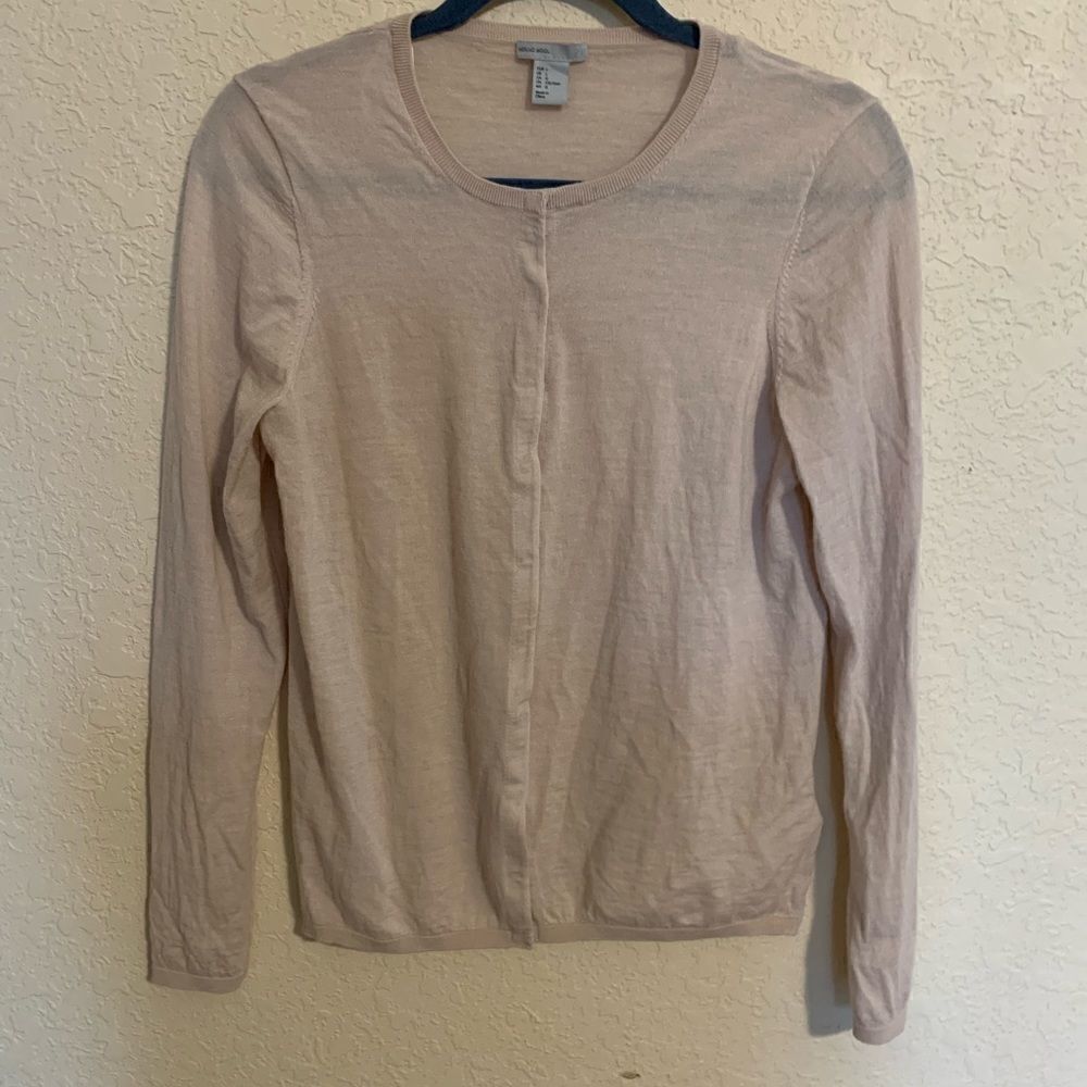 Pink Merino Wool Blend H & M sweater size L